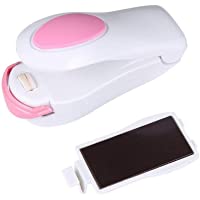 RoadRoma Máquina selladora de Calor portátil Mini Sellado de Bolsas de plástico Sellador de Bolsas de plástico - Blanco